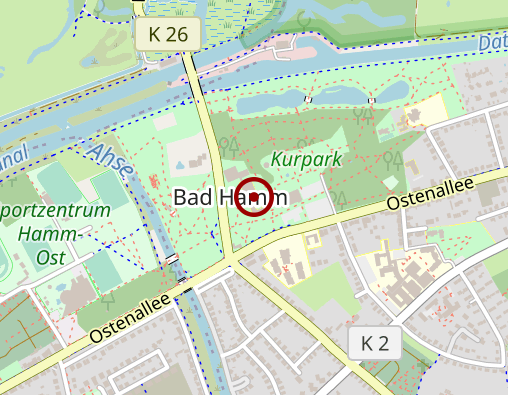 Karte: Klinik für Manuelle Therapie