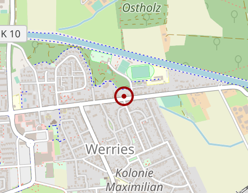 Karte: Glückauf-Apotheke-Werries