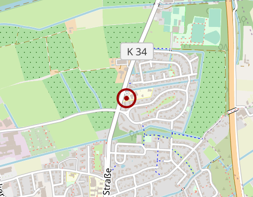 Karte: Betreuen + Wohnen im Kreis Soest gGmbH