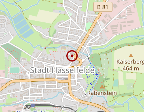 Karte: AWO Seniorenzentrum Hasselfelde