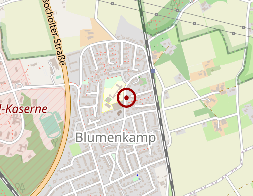 Karte: Schlüsseldienst Wesel Einbruchschutz 24h Firma