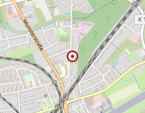 Karte: Arbeiterwohlfahrt, StadtBz. Verband, Seniorenzentrum