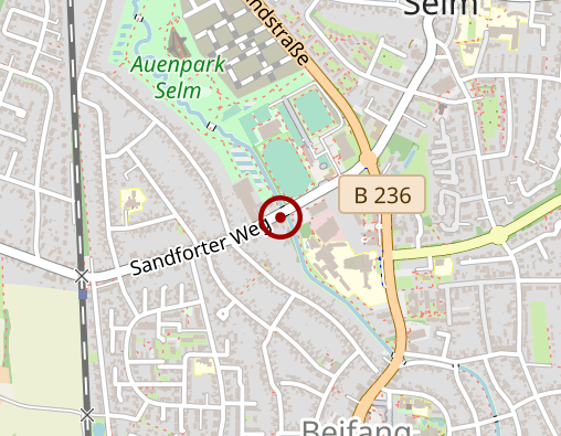 Karte: Apotheke am Sandforter Weg