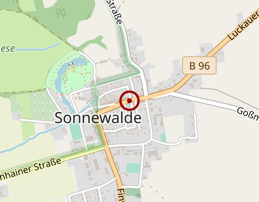 Karte: Thalwitzer Astrid Physiotherapie u. Fußpflege