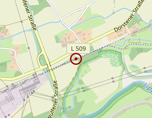 Karte: LWL-Klinik Marl-Sinsen