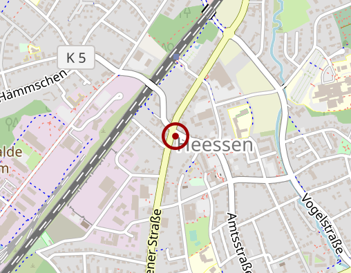 Karte: Sozialwerk St. Georg Westfalen Nord gGmbH Ambulant betreutes Wohnen