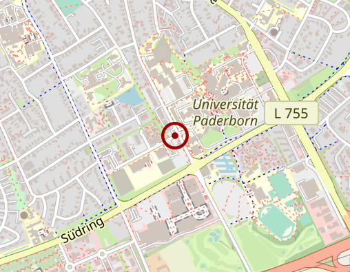 Karte: Caritas Sozialstation Südstadt St. Julian