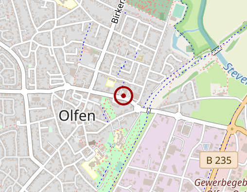 Karte: Caritas Tagespflege Olfen