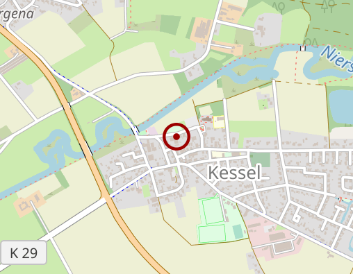 Karte: Lebenshilfe gGmbH - Leben und Wohnen Kessel Pater-Kleissen-Haus