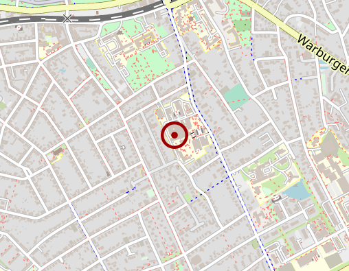 Karte: Brüderkrankenhaus St. Josef Paderborn