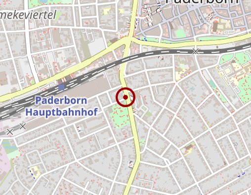 Karte: Diakoniestation St. Johannisstift