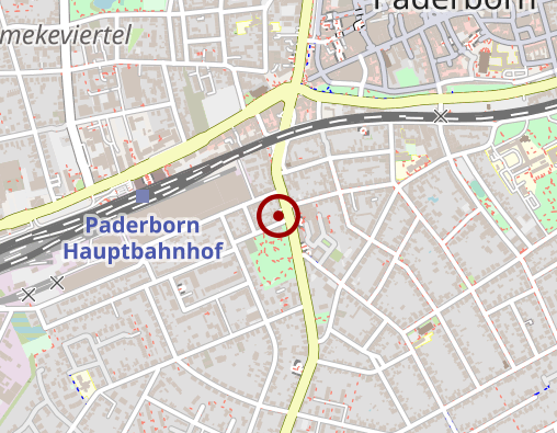 Karte: Stift mobil Diakonistation St. Johannisstift