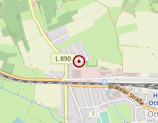 Karte: Sozialstation der Hauskrankenpflege und Seniorenbetreuung Meyer