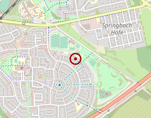 Karte: physio am Goldgrund