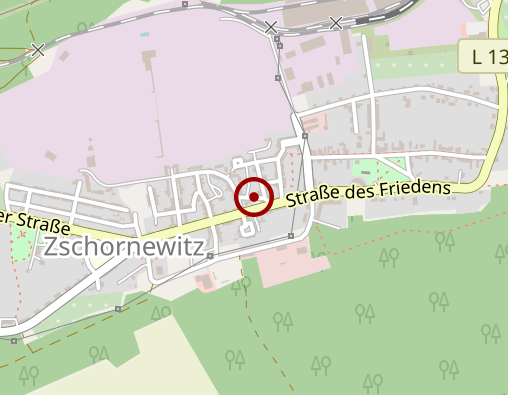 Karte: Tagespflege im Klubhaus Inh. Madlen Hubert