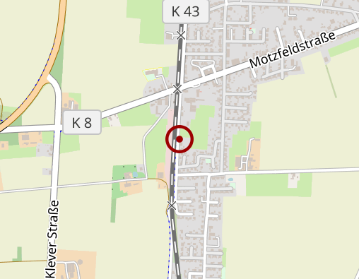 Karte: LVR - HPH - Netz Niederrhein