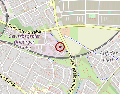 Karte: Bundesweite Intensiv- Pflege- Gesellschaft mbH