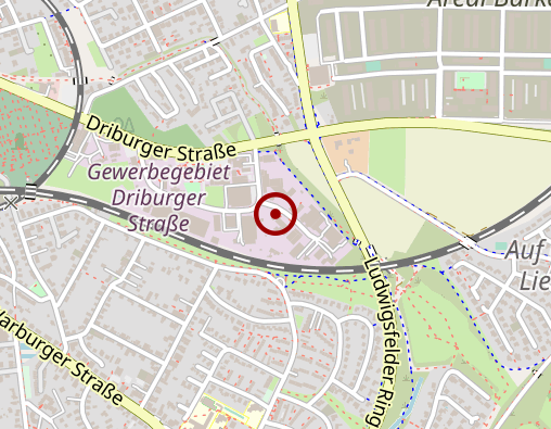 Karte: Senne Pflegedienst GmbH