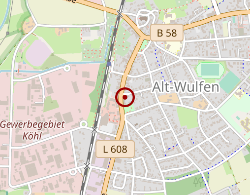 Karte: Gesund in Dorsten - Ihr Sanitätshaus vor Ort