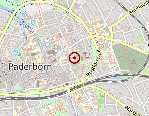 Karte: Ambulantes Pflegezentrum Paderborn, St. Vincenz - Krankenhaus Paderborn GmbH