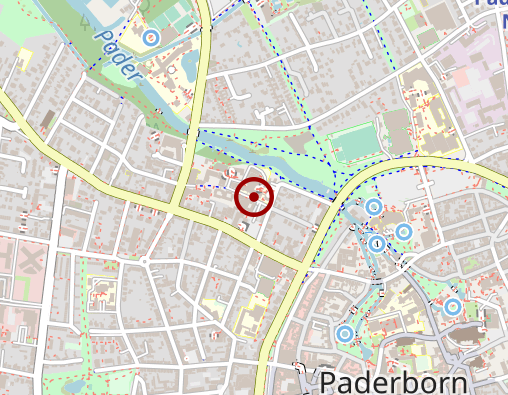 Karte: Ev. Altenheim Paderborn