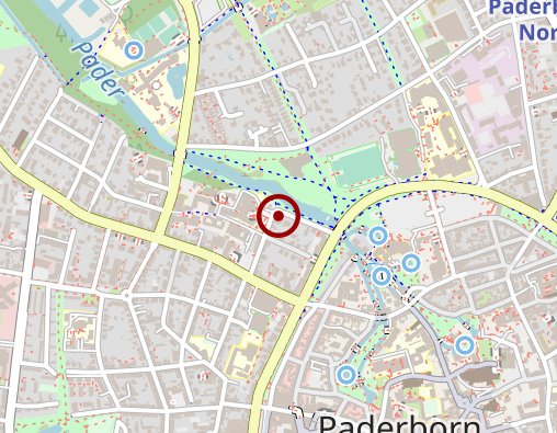 Karte: Therapeutische Jugendhilfe Paderborn