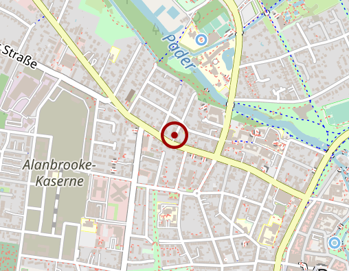 Karte: Wohnen an der Paderaue