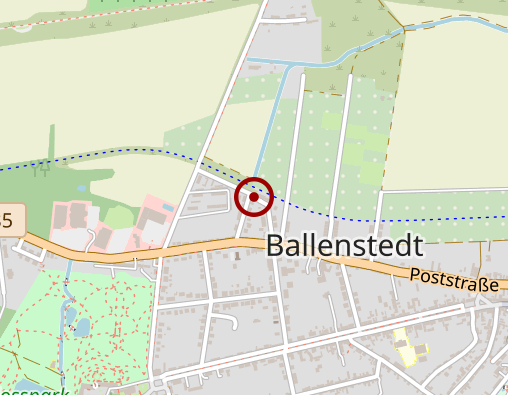 Karte: APZ Sachsen-Anhalt GmbH - Tagespflege Ballenstedt