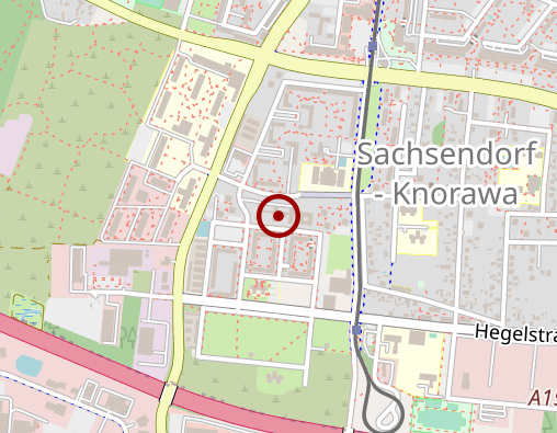 Karte: Altenpflegezentrum Cottbus-Sachsendorf - Tages- und Nachtpflege