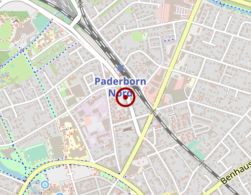 Karte: Sozialpsychiatrische Initiative Paderborn e.V. SPI