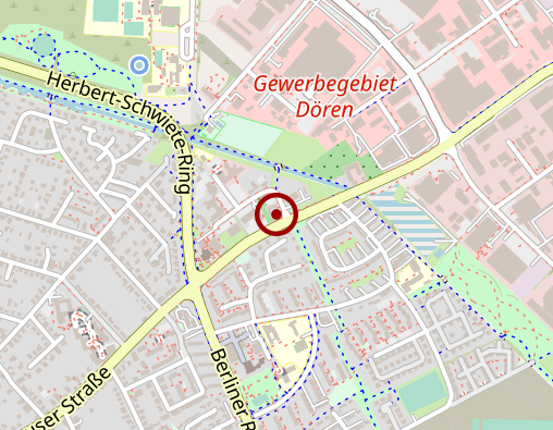 Karte: BZM Begleitzentrum der Sozialpsychiatrischen Initiative Paderborn e.V.