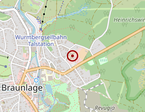 Karte: Sanatorium Dr. Barner