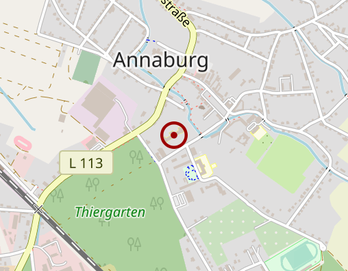 Karte: DRK Wittenberg gemeinnützige Pflege GmbH Altenpflegeheim Annaburg Haus II