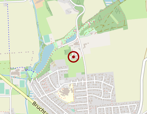 Karte: Lebenshilfe Brakel Wohnen Bildung Freizeit