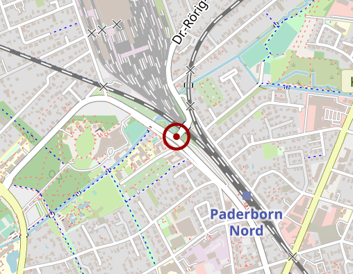 Karte: Caritas-Sozialstation Stadtheide St. Bonifatius