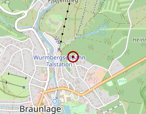 Karte: Pflegeheime Fichteneck GmbH Abt. Psychiatr. Pflege