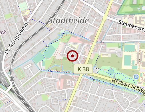 Karte: Lebenshilfe für Menschen mit geistiger oder anderer Behinderung Kreisverband Paderborn e. V.