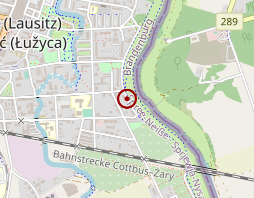 Karte: Volkssolidarität Sozialstation Forst