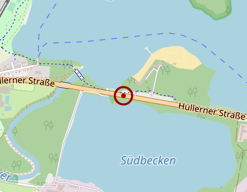 Karte: DLRG Haltern Wasserrettungswache