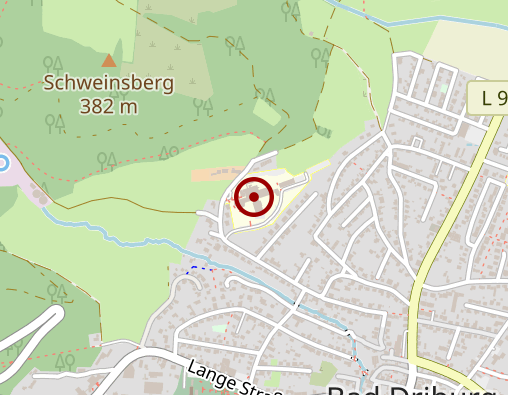 Karte: St. Josef Hospital Bad Driburg