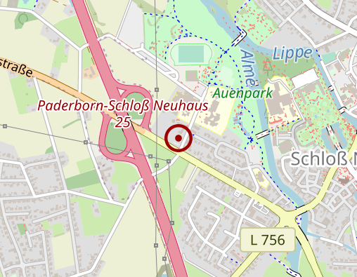 Karte: Betreutes Wohnen in Gastfamilien