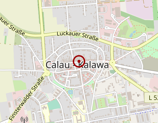 Karte: AWO Ambulanter Pflegedienst Calau