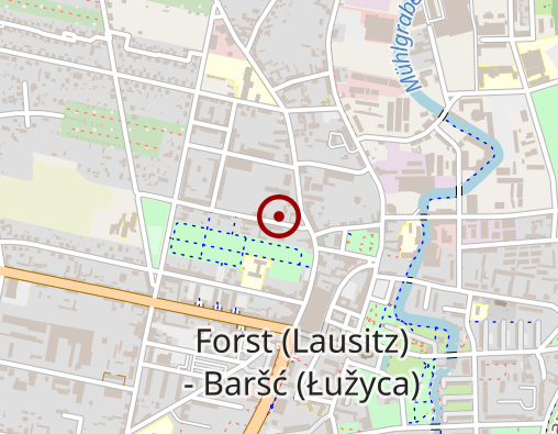 Karte: Diakonie-Pflege Forst gGmbH