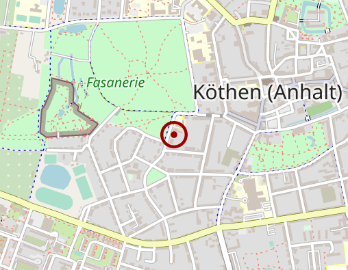 Karte: Deutsches Rotes Kreuz Kreisverband Köthen e.V. Sozialstation