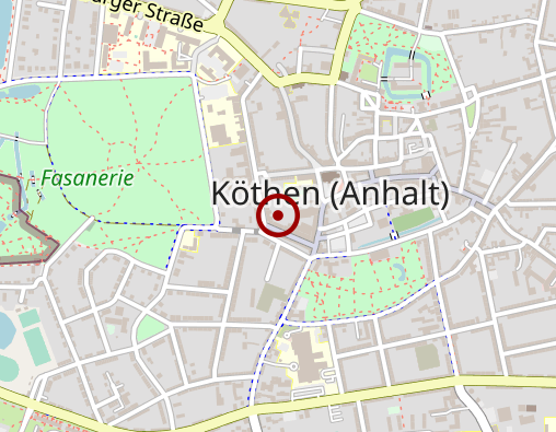 Karte: Kreisverband Köthen e.V. Schwangerenberatungsstelle