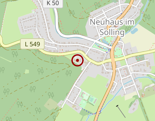 Karte: Curata Holzminden GmbH - Haus Solling