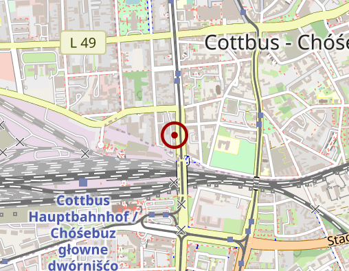 Karte: Kossick Petra Heilpraktikerin für Psychotherapie