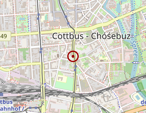 Karte: Hoffnungstaler Stiftung Lobetal Amb. Lebens- u. Wohnbegleitung