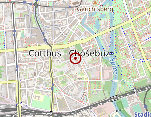 Karte: Taxigenossenschaft Cottbus e.G.