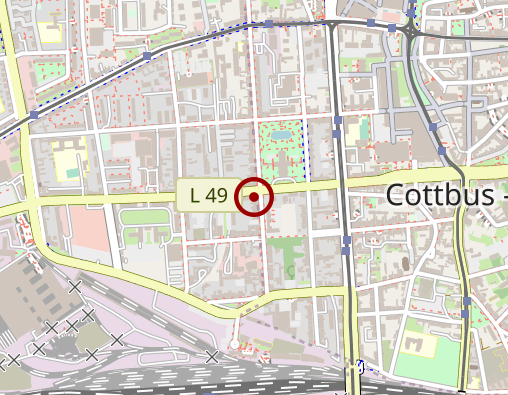 Karte: Flamingo-Apotheke am Theater